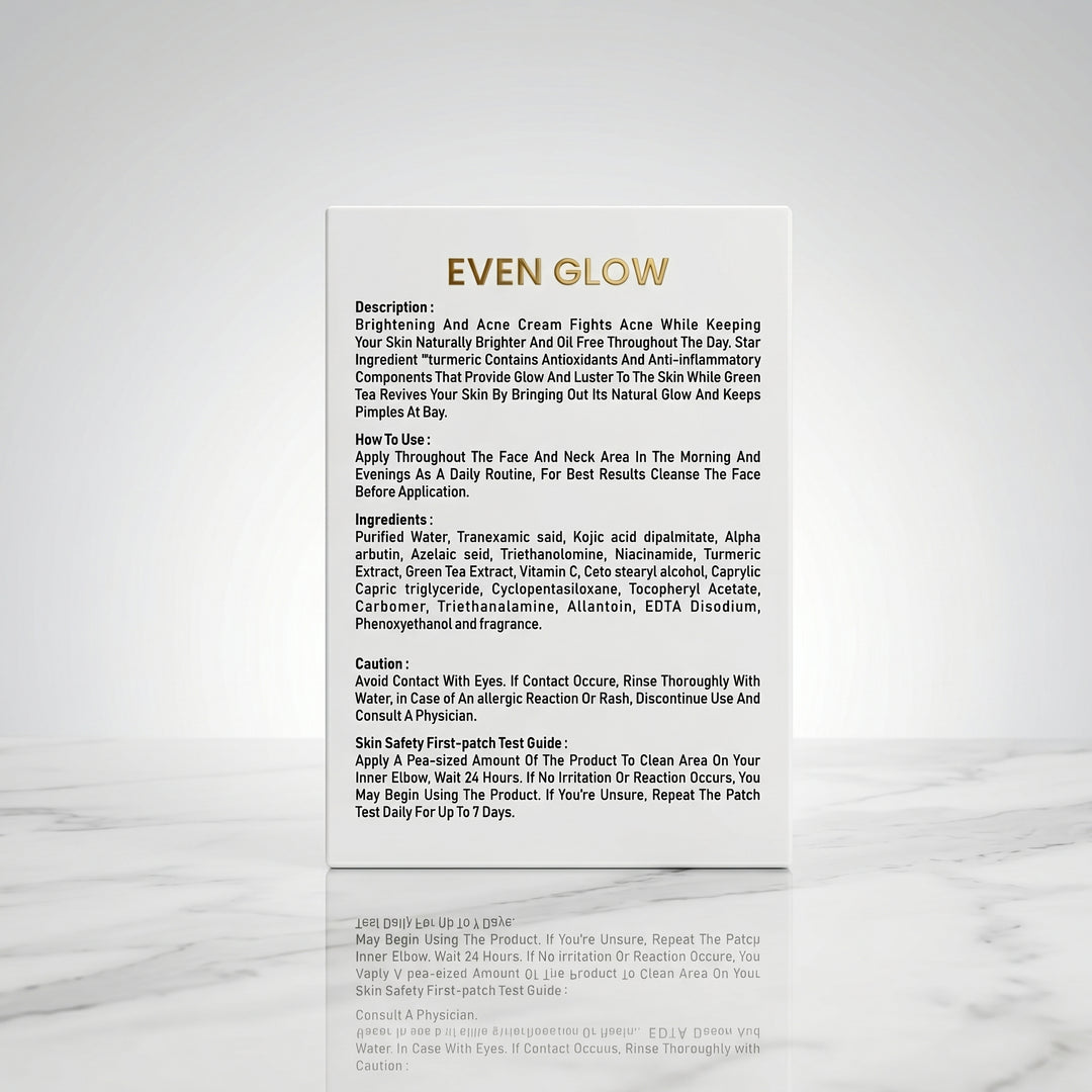 EVEN GLOW  FACE CREAM
