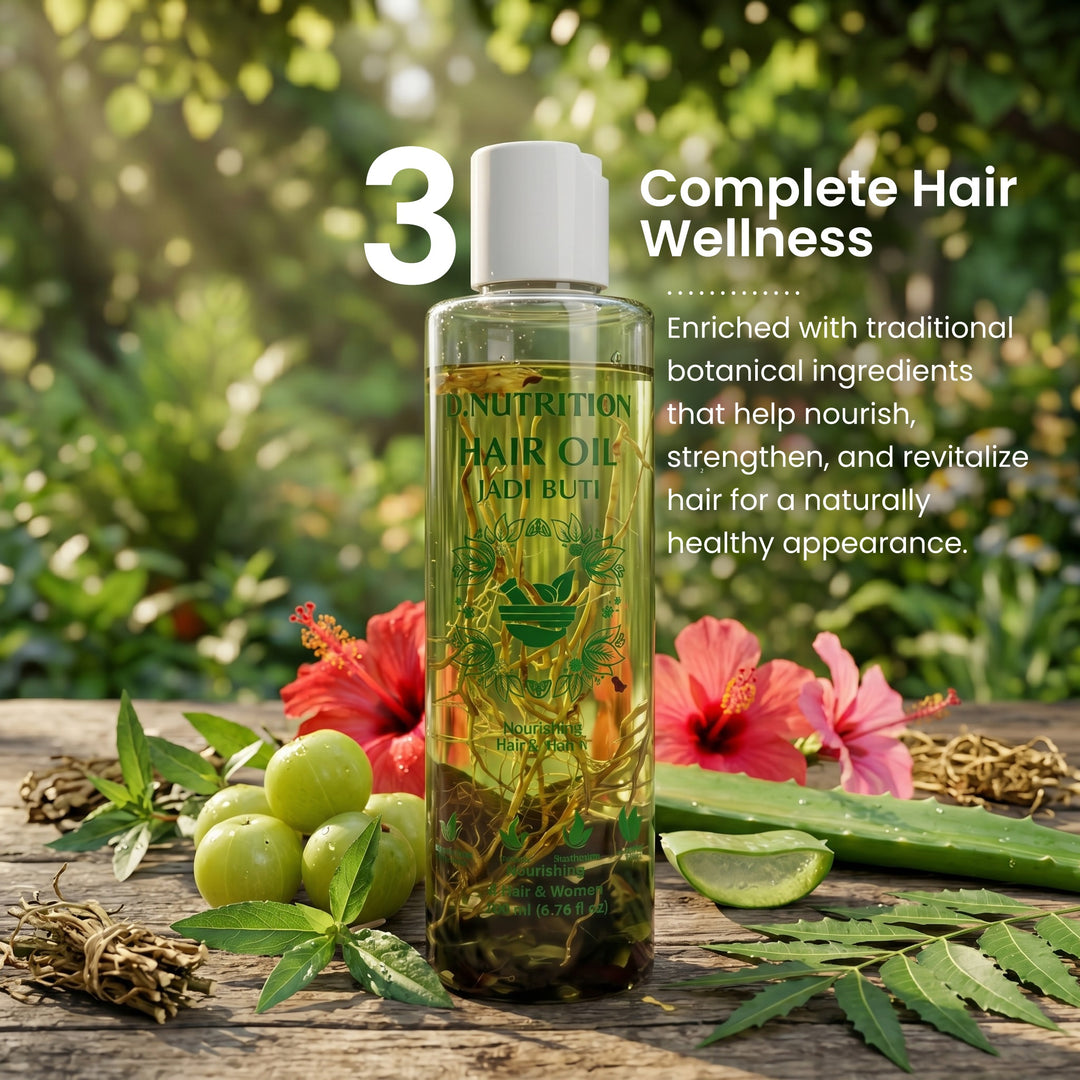 Hair Care Combo (Hair Regrowth + Active Multisource + Hair Oil Jadi Buti)
