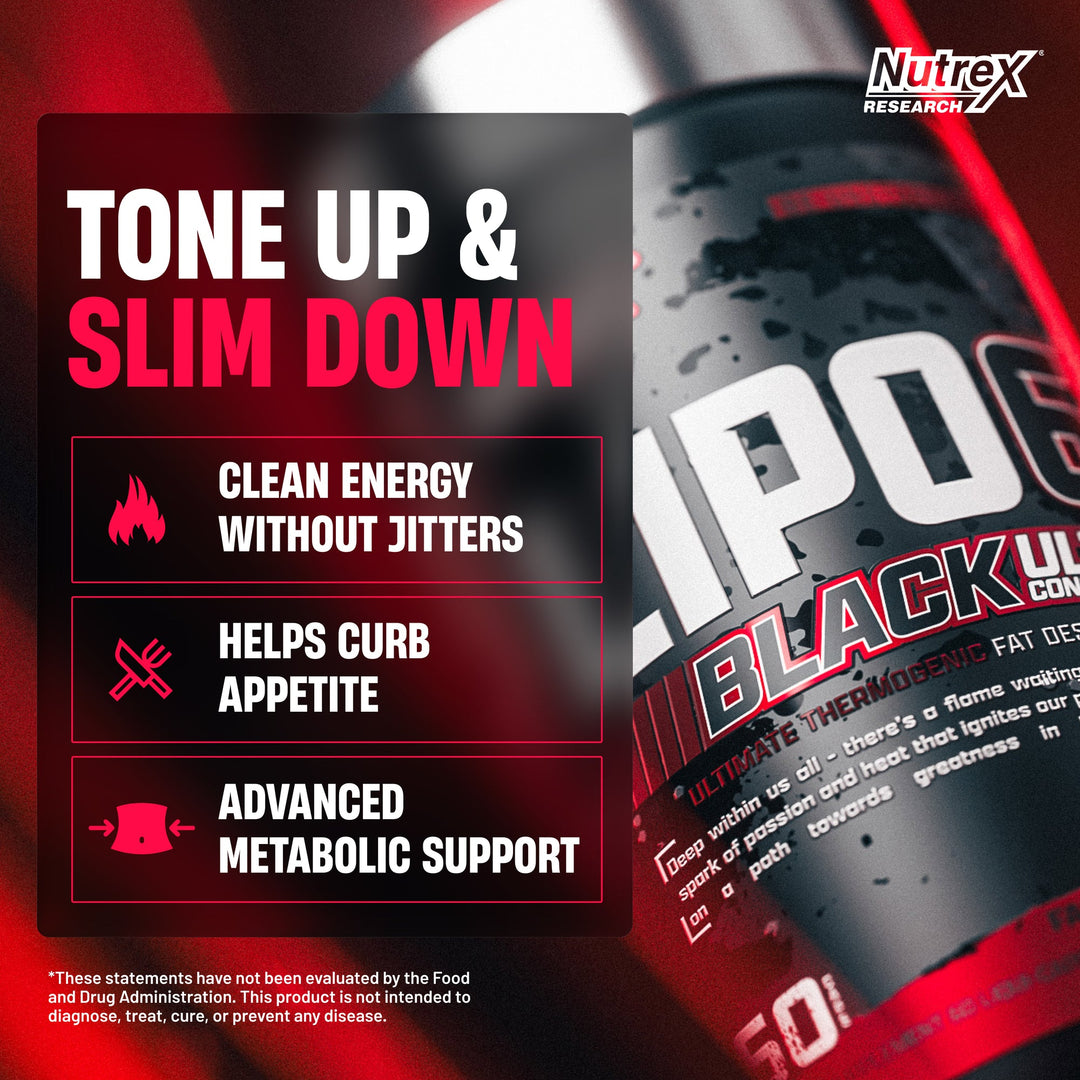 Lipo-6 Black UC (Fast-Acting Liquid Capsule Fat Burner)