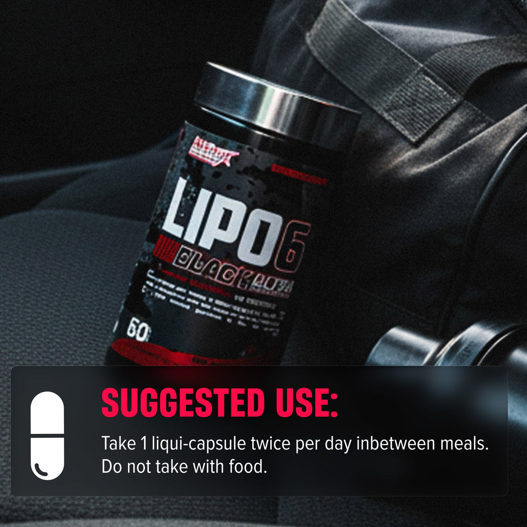 Lipo-6 Black UC (Fast-Acting Liquid Capsule Fat Burner)