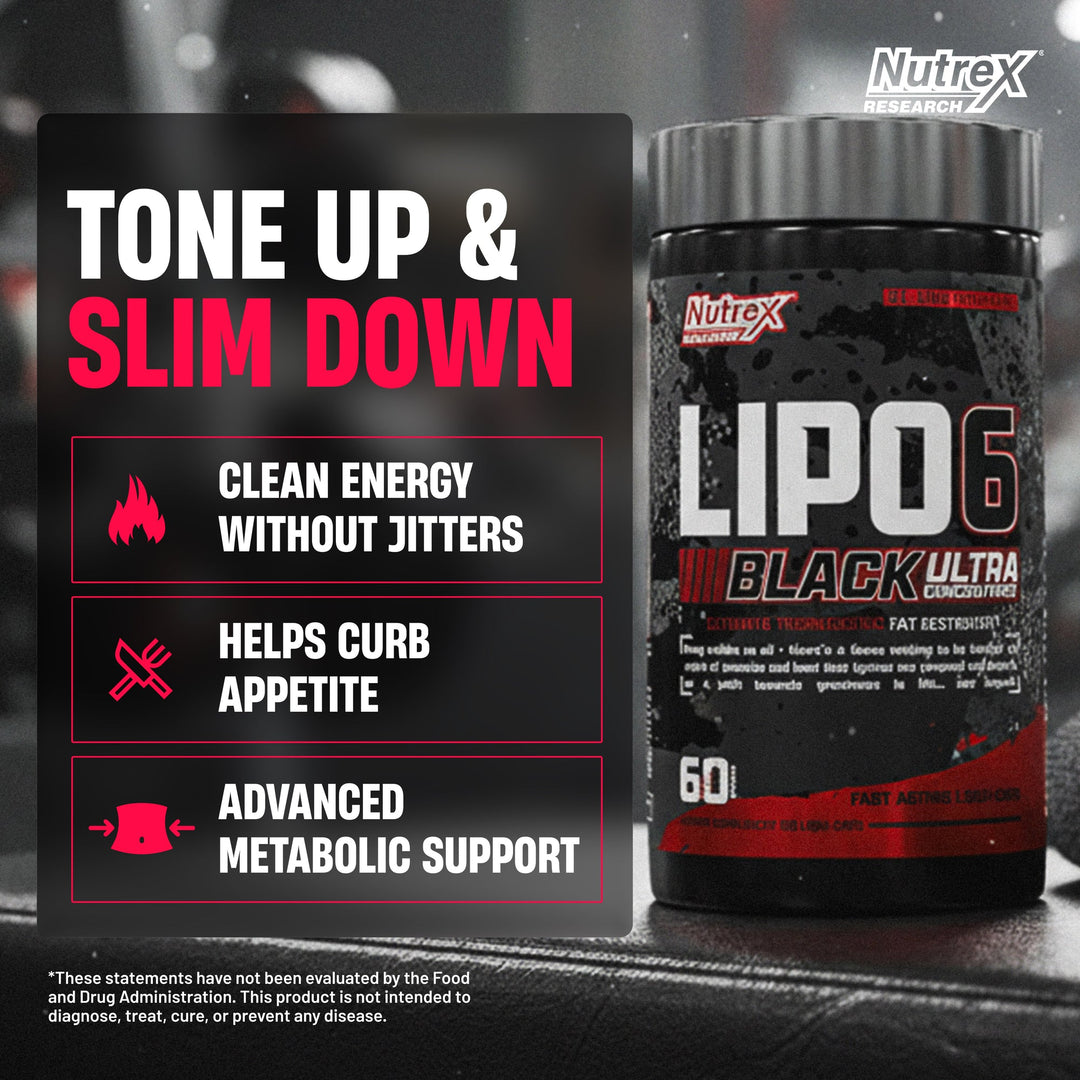 Lipo-6 Black UC (Fast-Acting Liquid Capsule Fat Burner)