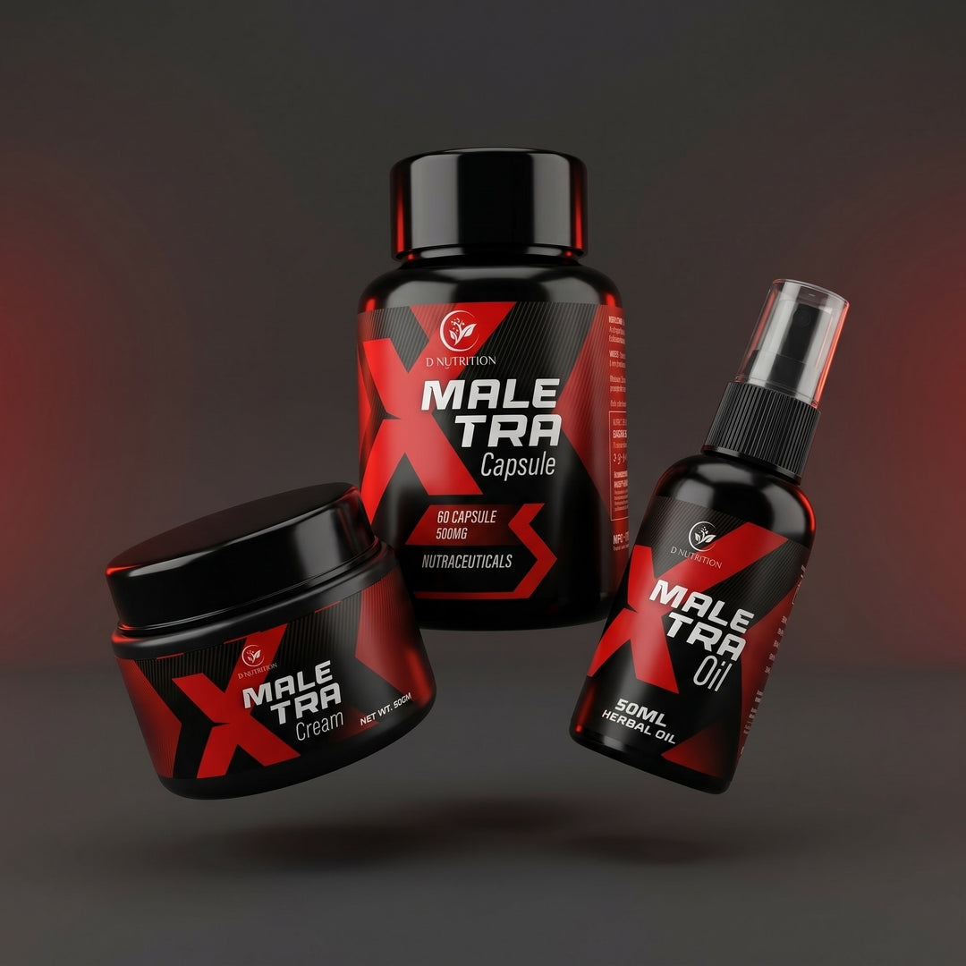 Sexual Combo (L-ARGININE + Male TRA Kit + Testo Fusion)