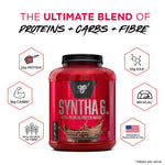 Load image into Gallery viewer, BSN Syntha 6 Protein Powder - 5 lbs, 2.27 kg (Chocolate Milkshake), Ultra Premium Protein Matrix (Whey Protein, Micellar Casein), for Muscle Recovery.
