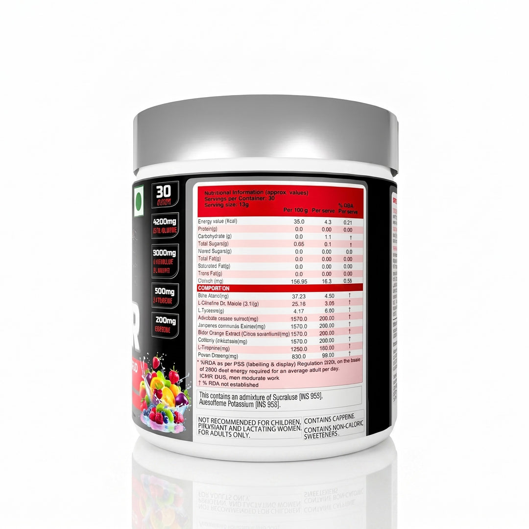 War Hammer Pre-Workout