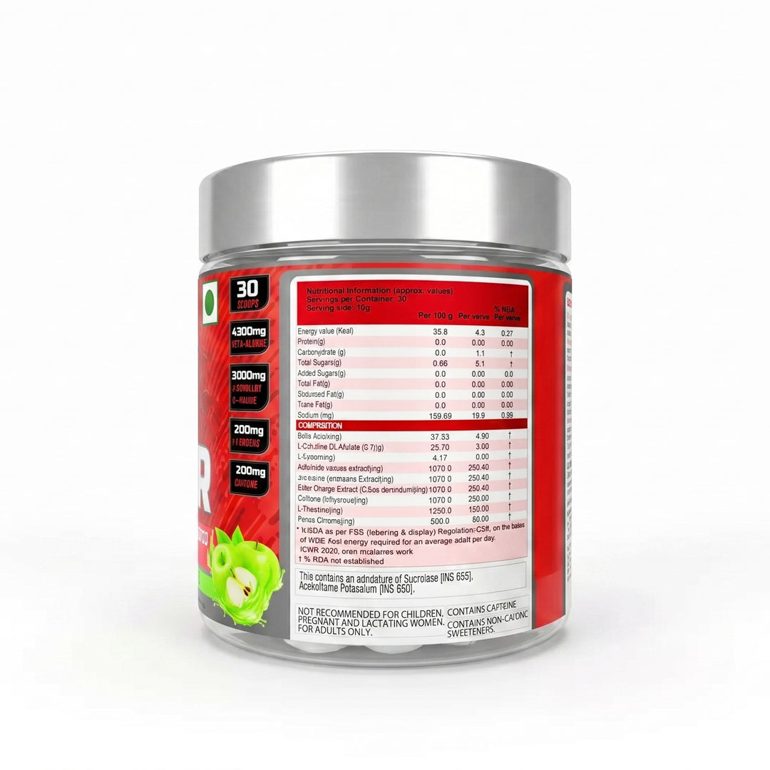 War Hammer Pre-Workout