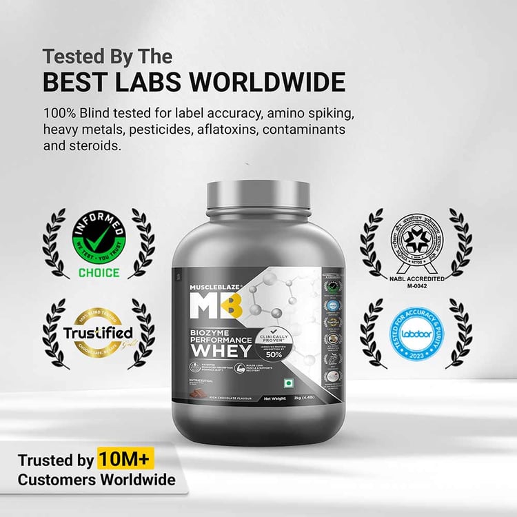 MuscleBlaze Biozyme Performance Whey