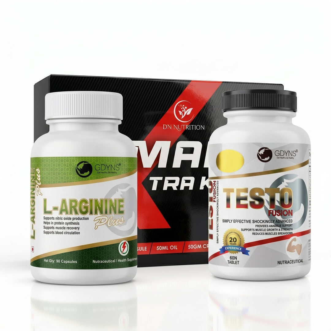 Sexual Combo (L-ARGININE + Male TRA Kit + Testo Fusion)